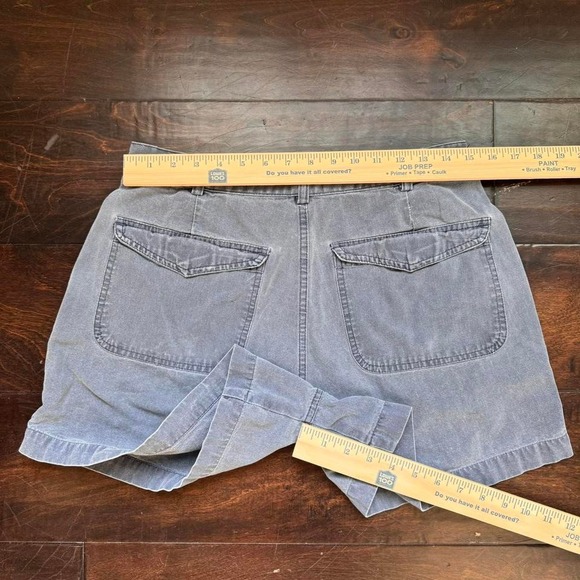Patagonia Shorts Mens 34 Blue Stone Wash Stand Up 80s Big P Hiking Vintage - Picture 3 of 6